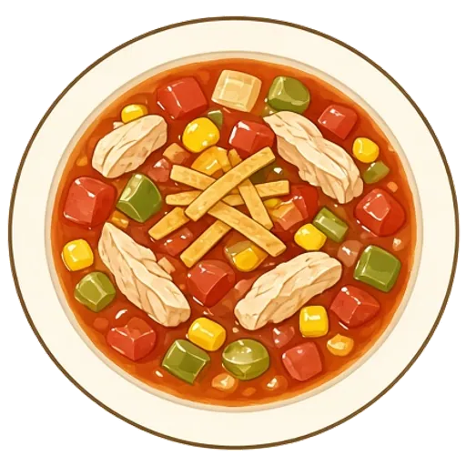 Chicken tortilla soup