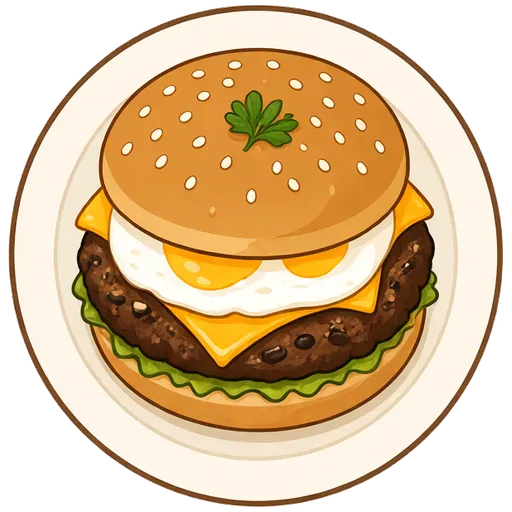 Crispy black bean burgers