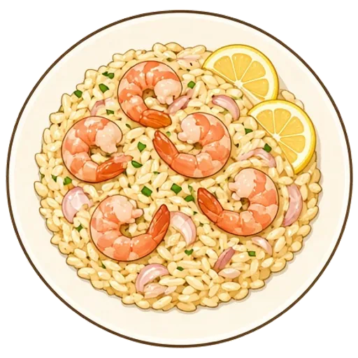 One-pan lemon shrimp orzo