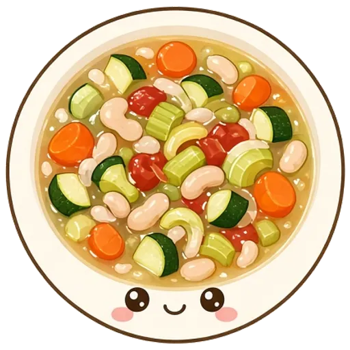 Minestrone with white beans