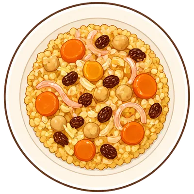 Moroccan-spiced couscous with chickpeas and carrots