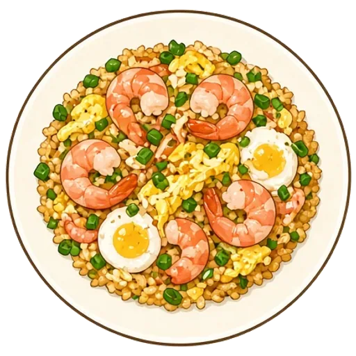 Shrimp fried rice