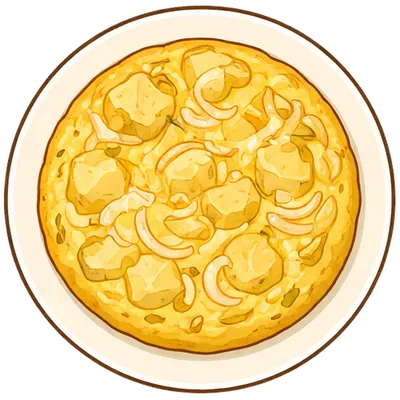 Spanish potato omelette
