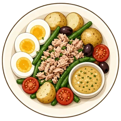Tuna niçoise salad
