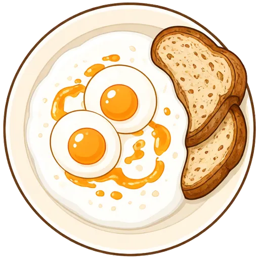 Turkish eggs on garlicky yogurt